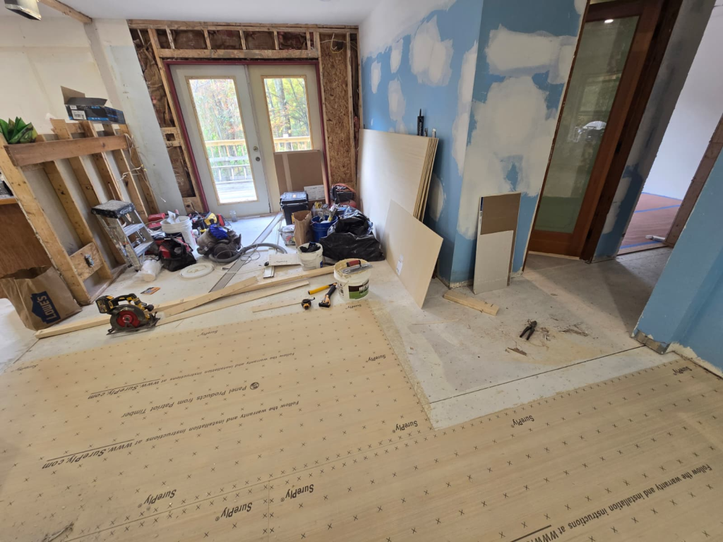 Interior home flooring installation company md