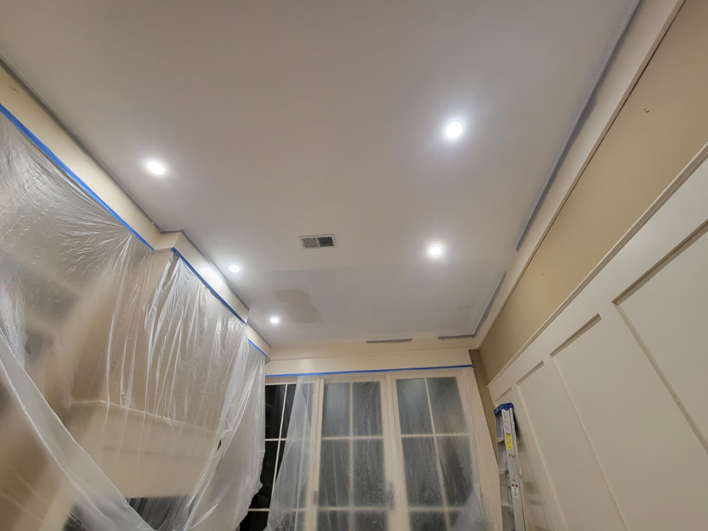 Recessed light installation by electrical contractor maryland